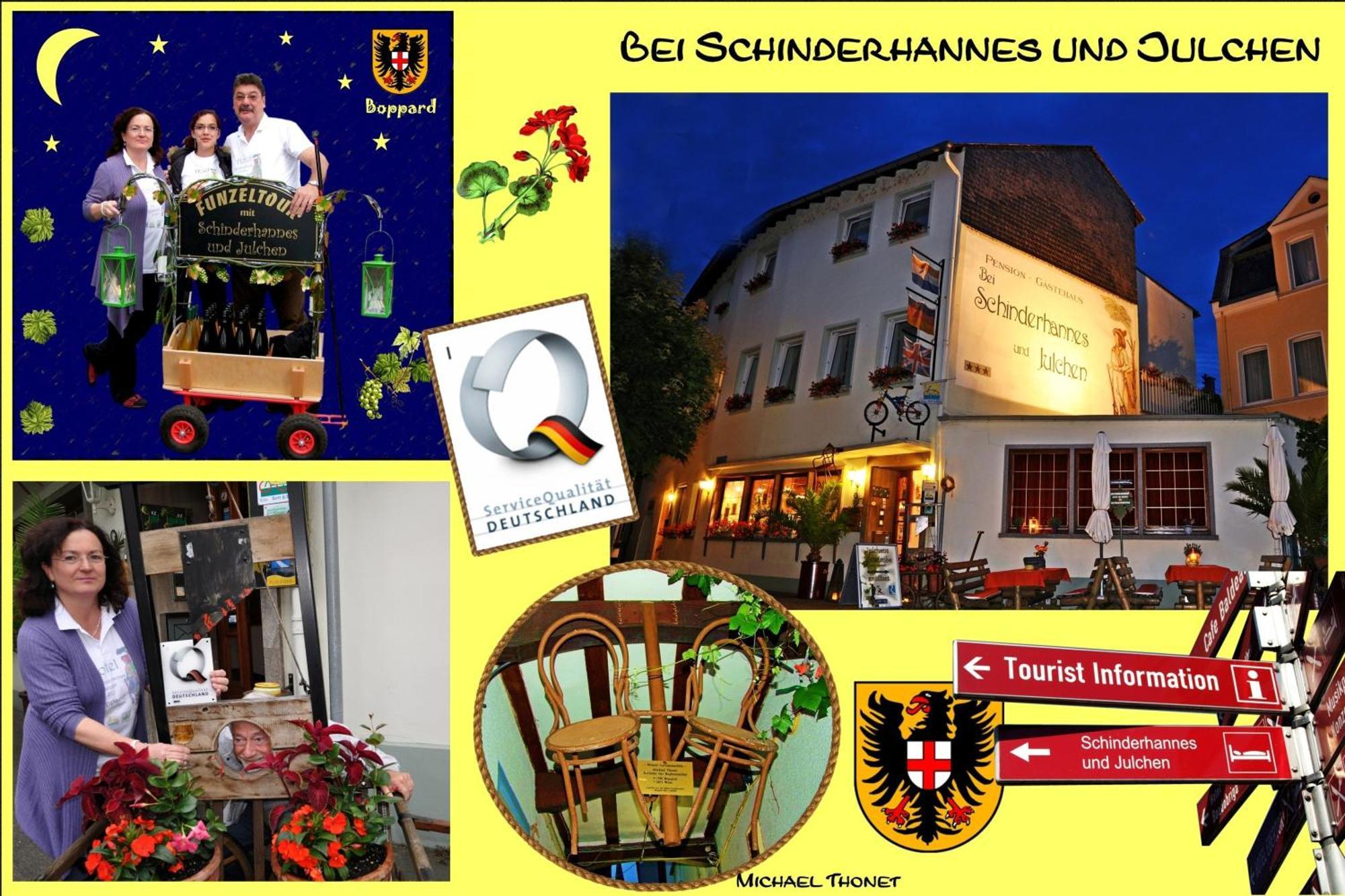 Pension Bei Schinderhannes Und Julchen Boppard Eksteriør billede